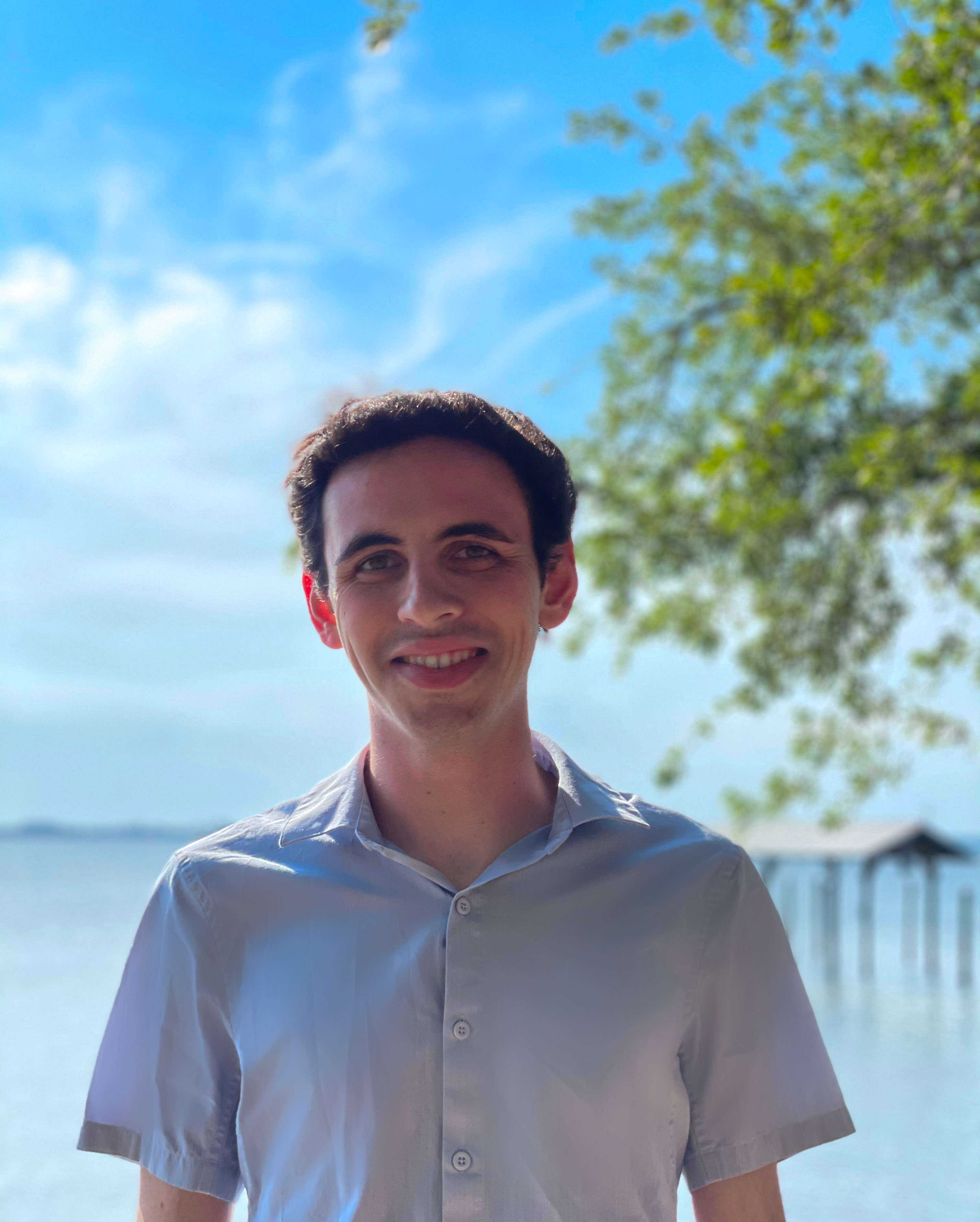 Anthony outdoors in a professional portrait